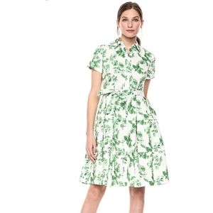 Donna morgan midi shirt dress plant lady s…